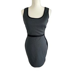 BANANA REPUBLIC Gray Black Cocktail Dress Size 6P NEW